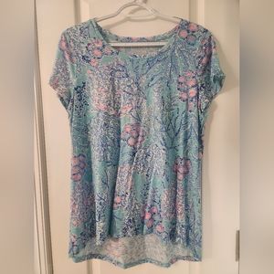 Lilly Pulitzer Etta Scoop Neck Top